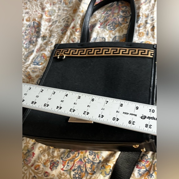 Versace Black Crossbody Bag with Gold Accents - Picture 12 of 16